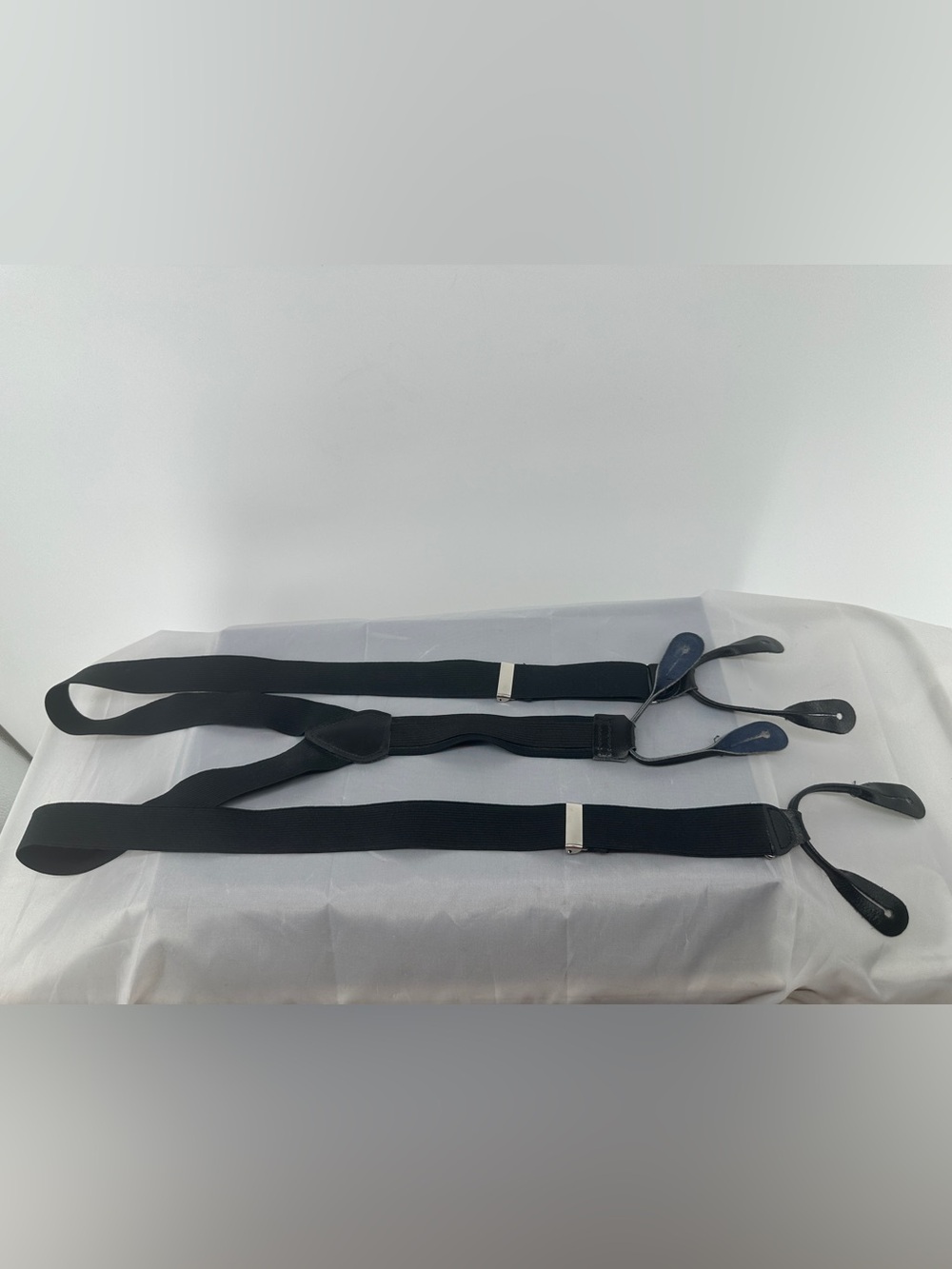 Men’s vintage black suspenders